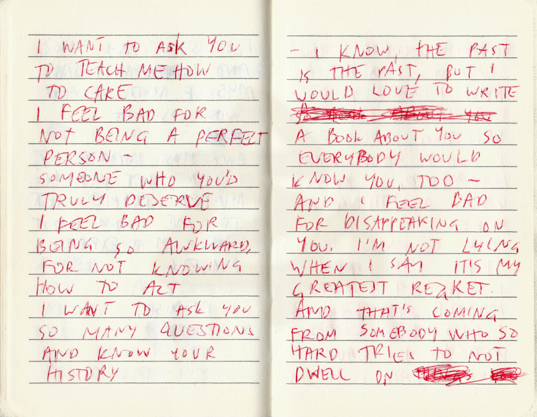 i want to ask you to teach me how to care (2019) 1/2